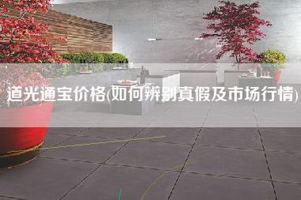 道光通宝价格(如何辨别真假及市场行情)-第1张图片