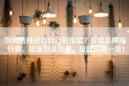 如何选择适合自己的拉篮？拉篮品牌排行榜、拉篮安装步骤、拉篮价格一览！-第1张图片