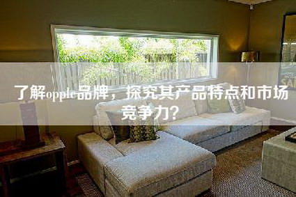 了解opple品牌，探究其产品特点和市场竞争力？-第1张图片