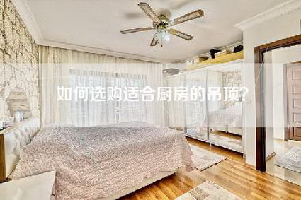 如何选购适合厨房的吊顶?-第1张图片 如何选购适合厨房的吊顶?-第1张图片