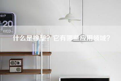 什么是橡塑？它有哪些应用领域？-第1张图片