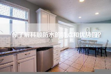 你了解科顺防水的特点和优势吗?-第1张图片 你了解科顺防水的特点和优势吗?-第1张图片