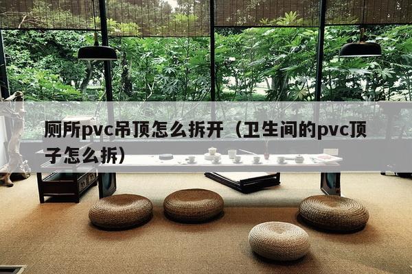 厕所pvc吊顶怎么拆开（卫生间的pvc顶子怎么拆）-第1张图片