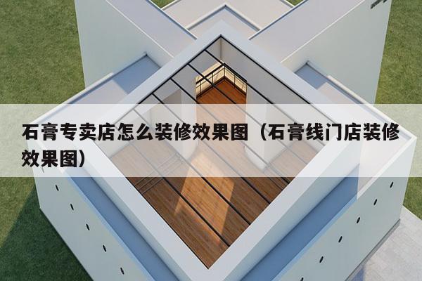 石膏专卖店怎么装修效果图(石膏线门店装修效果图)-第1张图片 石膏专卖店怎么装修效果图(石膏线门店装修效果图)-第1张图片