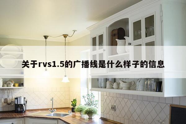 关于rvs1.5的广播线是什么样子的信息-第1张图片