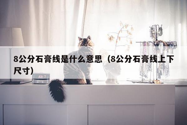 8公分石膏线是什么意思(8公分石膏线上下尺寸)-第1张图片 8公分石膏线是什么意思(8公分石膏线上下尺寸)-第1张图片