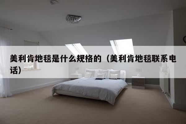 美利肯地毯是什么规格的（美利肯地毯联系电话）-第1张图片