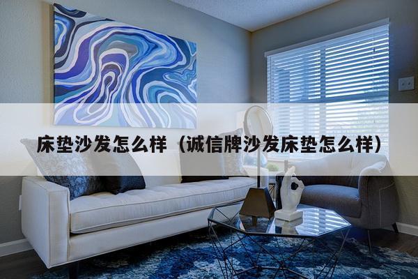 床垫沙发怎么样（诚信牌沙发床垫怎么样）-第1张图片