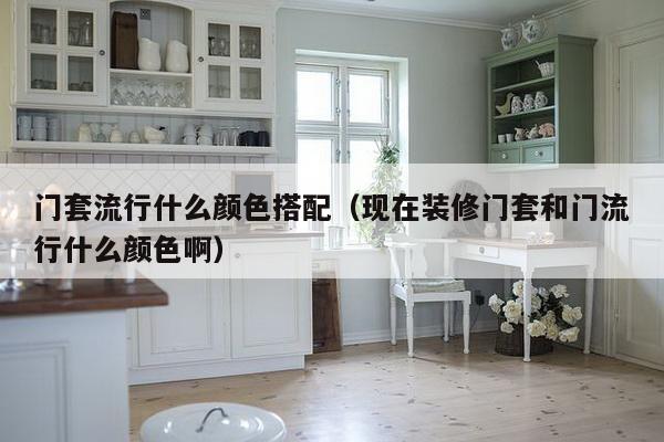 门套流行什么颜色搭配(现在装修门套和门流行什么颜色啊)-第1张图片 门套流行什么颜色搭配(现在装修门套和门流行什么颜色啊)-第1张图片
