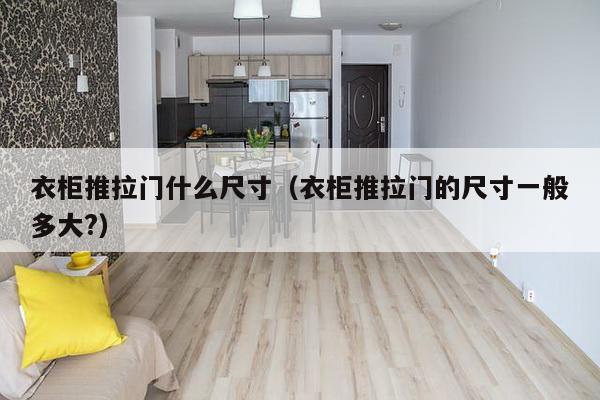 衣柜推拉门什么尺寸（衣柜推拉门的尺寸一般多大?）-第1张图片