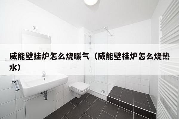 威能壁挂炉怎么烧暖气（威能壁挂炉怎么烧热水）-第1张图片