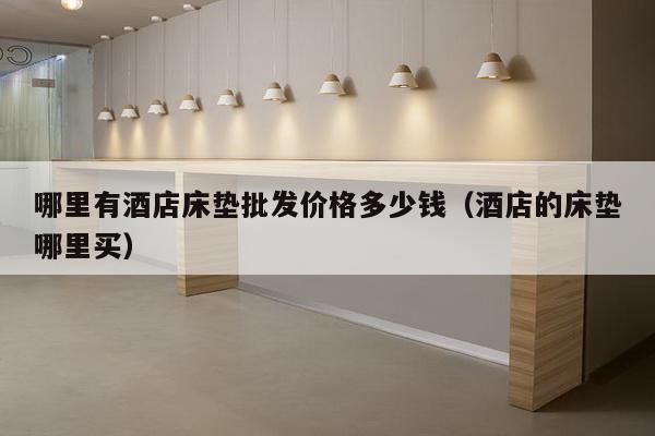 哪里有酒店床垫批发价格多少钱（酒店的床垫哪里买）-第1张图片